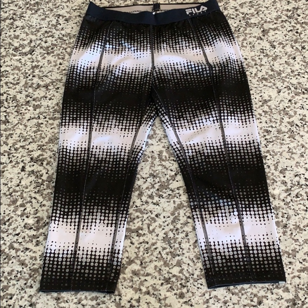 Fila workout cropped leggings